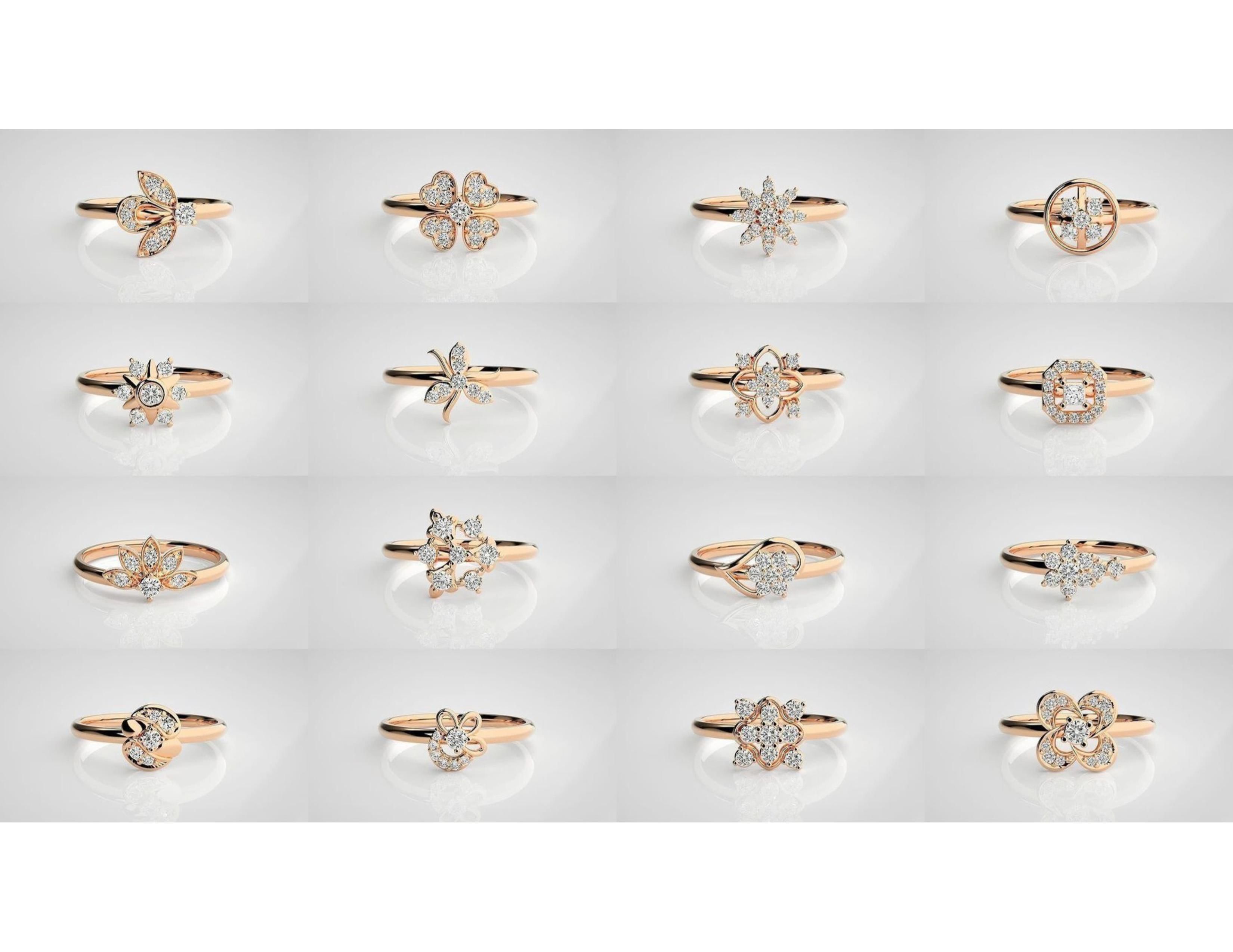 Light Weight Rings 3D print model_8