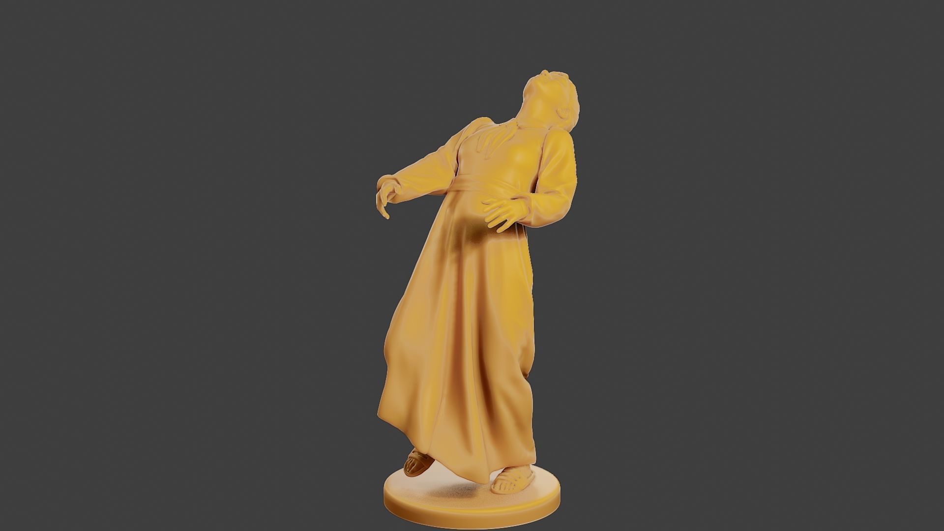 Conflict Scene Figurine Print ESFP1 003 3D print model_2
