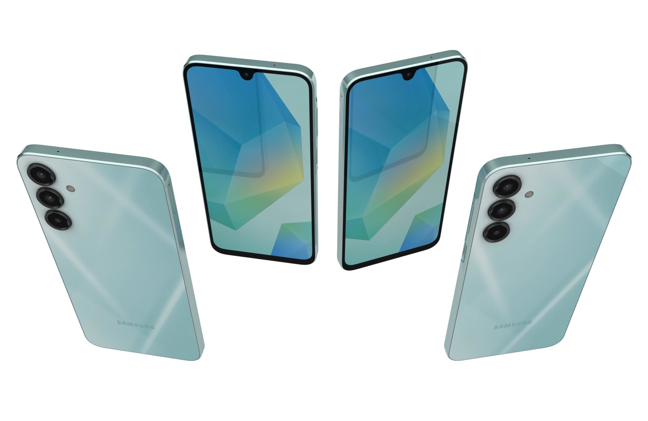 Samsung Galaxy A16 5G All Colors 3D model_5