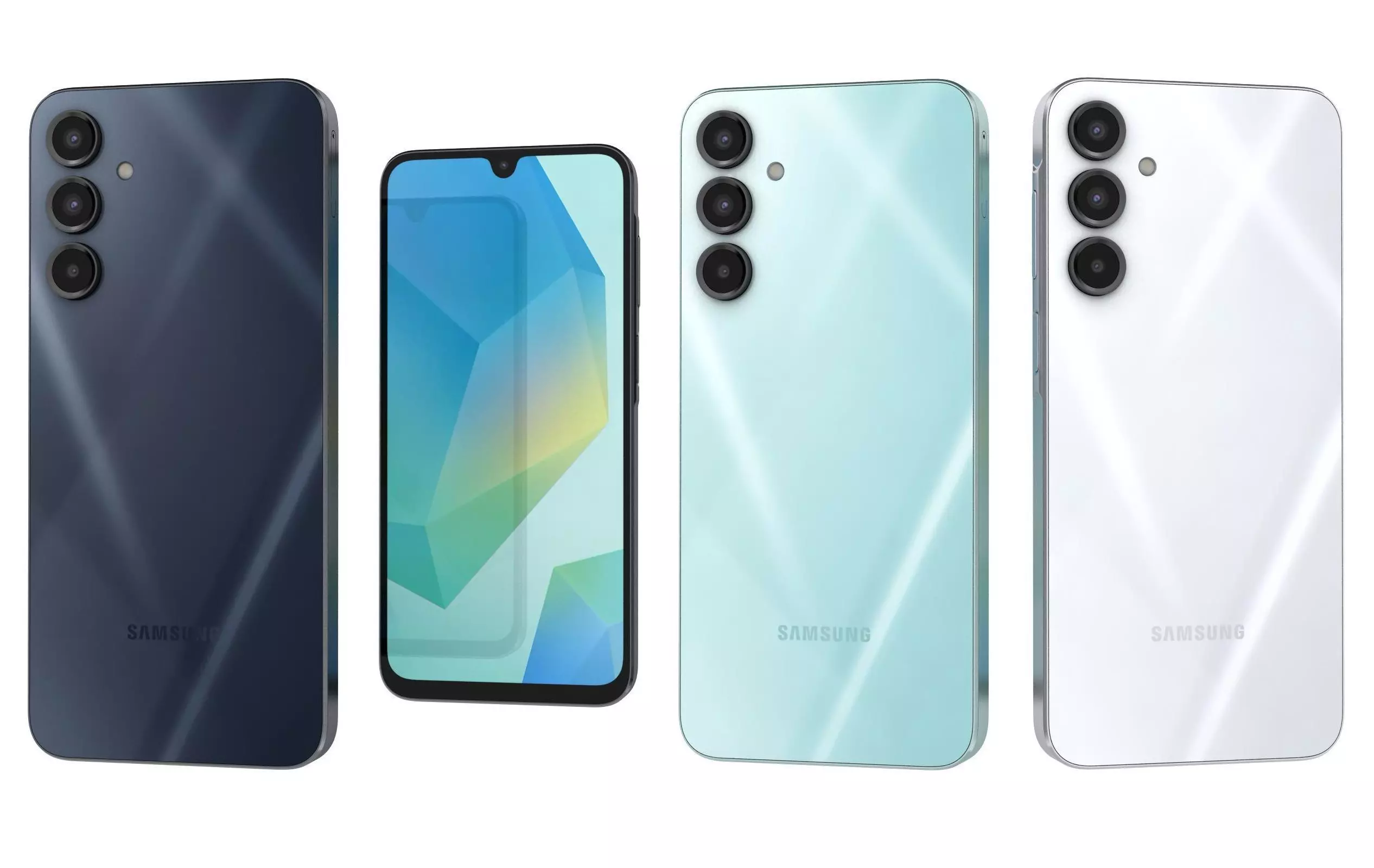 Samsung Galaxy A16 5G All Colors 3D model_0