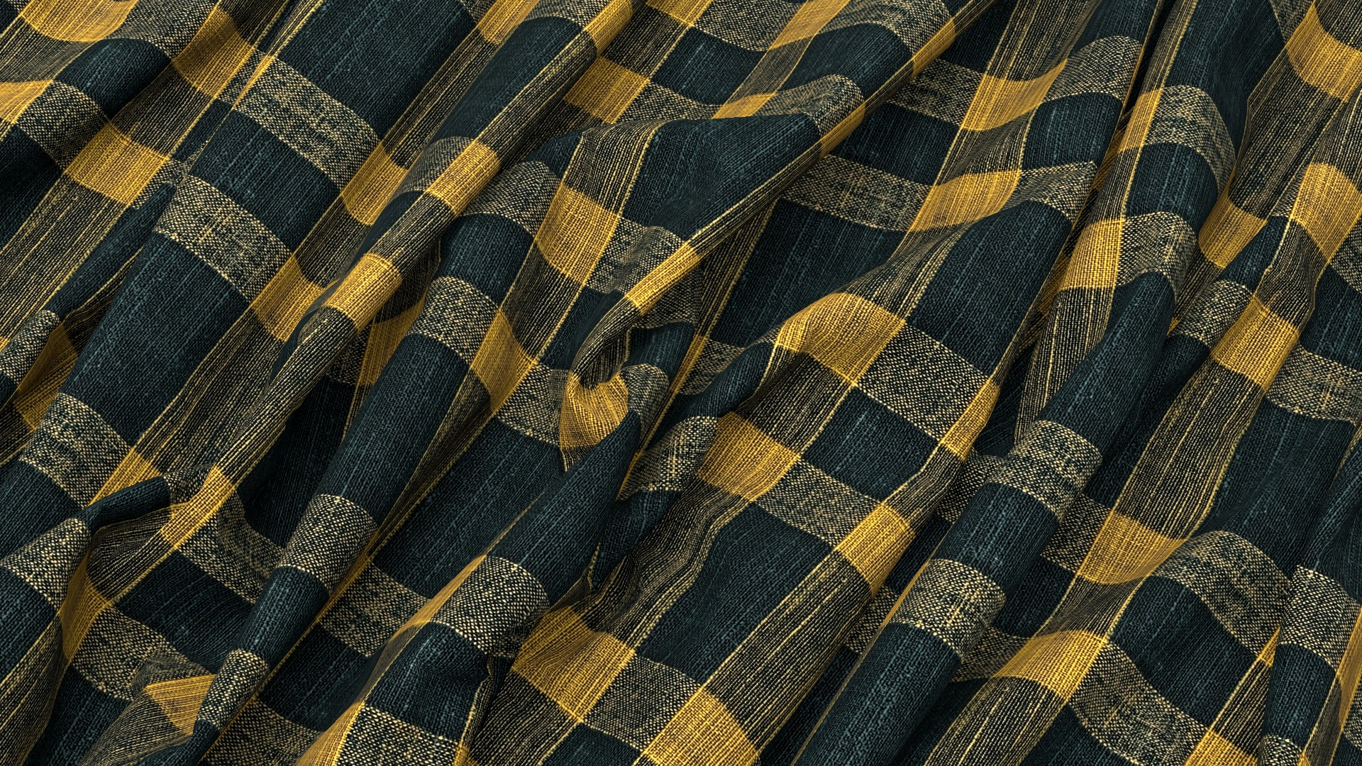 10 Plaid Fabric VOL01 4K Seamless PNG PBR Textures Texture_5