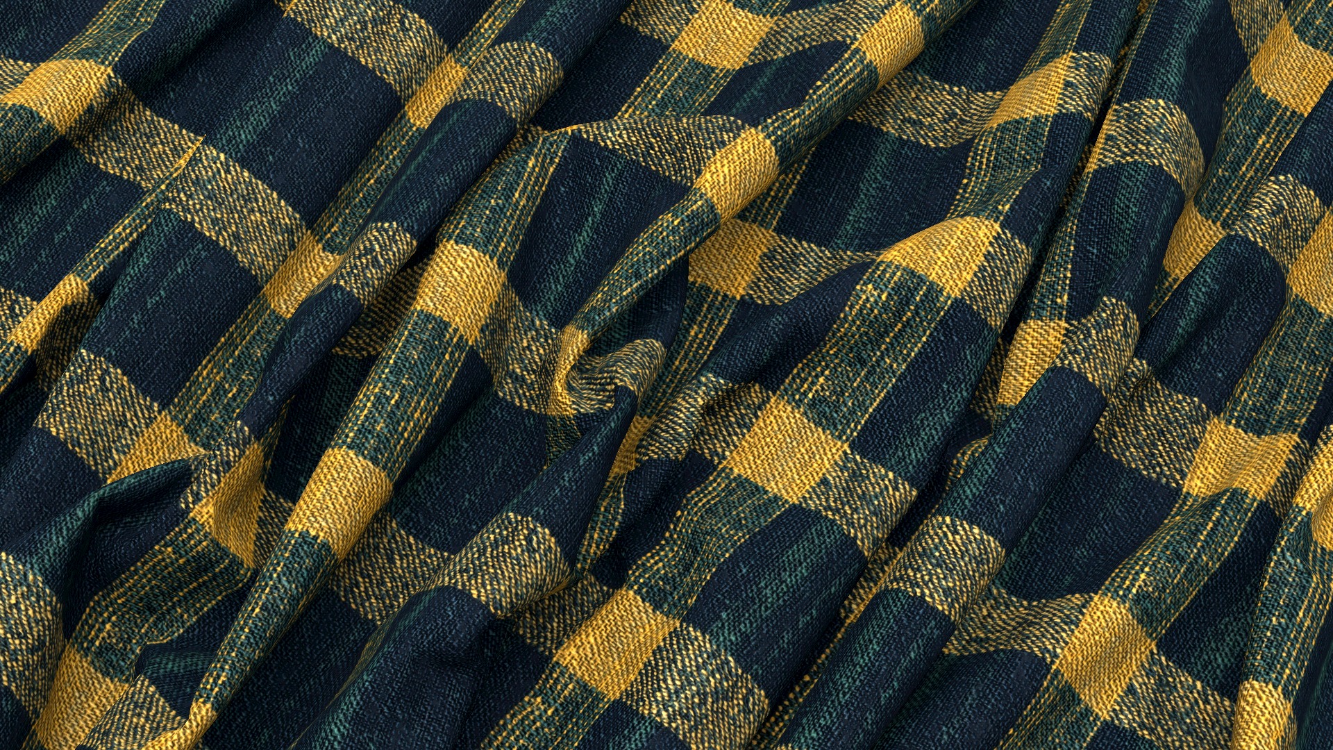 10 Plaid Fabric VOL01 4K Seamless PNG PBR Textures Texture_9