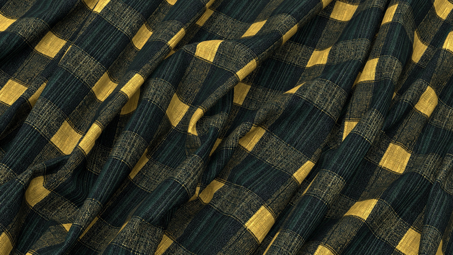 10 Plaid Fabric VOL01 4K Seamless PNG PBR Textures Texture_6