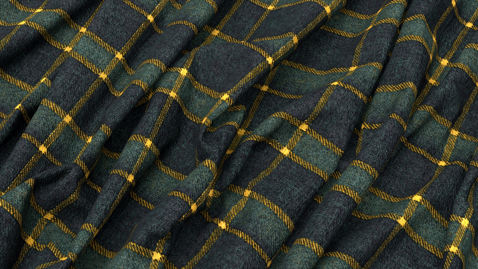 10 Plaid Fabric VOL01 4K Seamless PNG PBR Textures Texture_7
