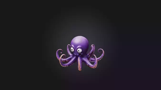 Cartoon Octopus