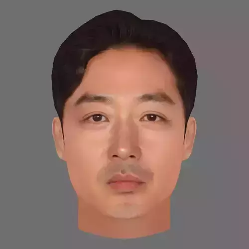 Ha Jung Woo Head - Low poly head for game