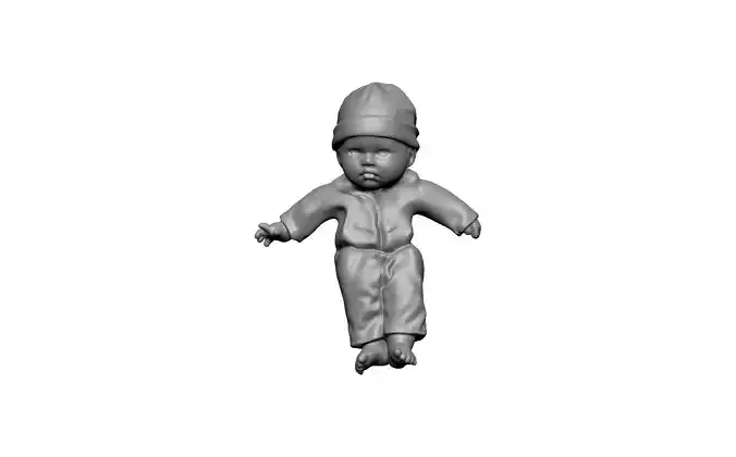 baby child doll 3D print model