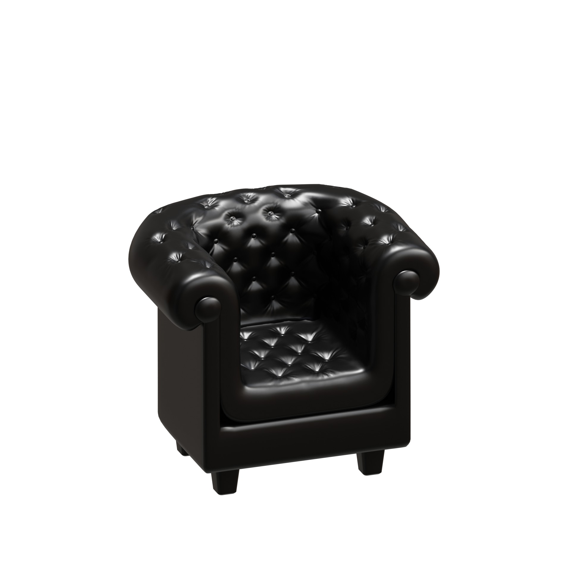Sofa chair 3D model_9