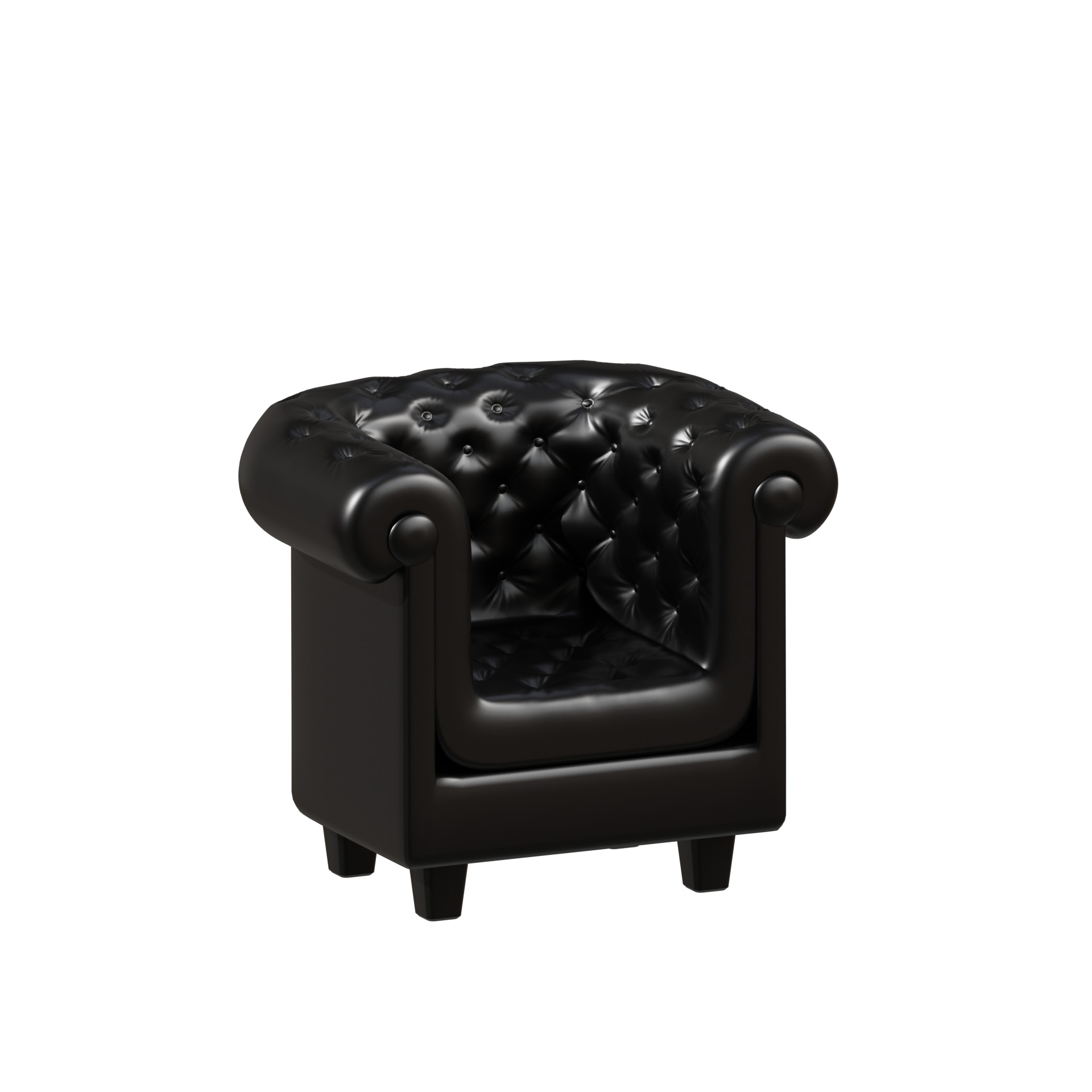 Sofa chair 3D model_4