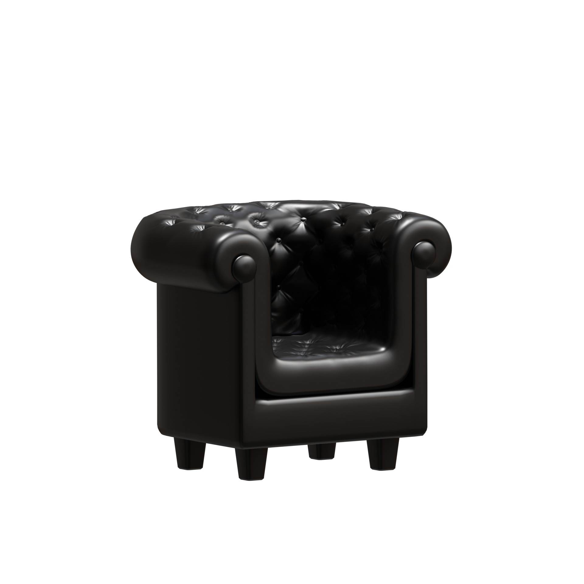 Sofa chair 3D model_5
