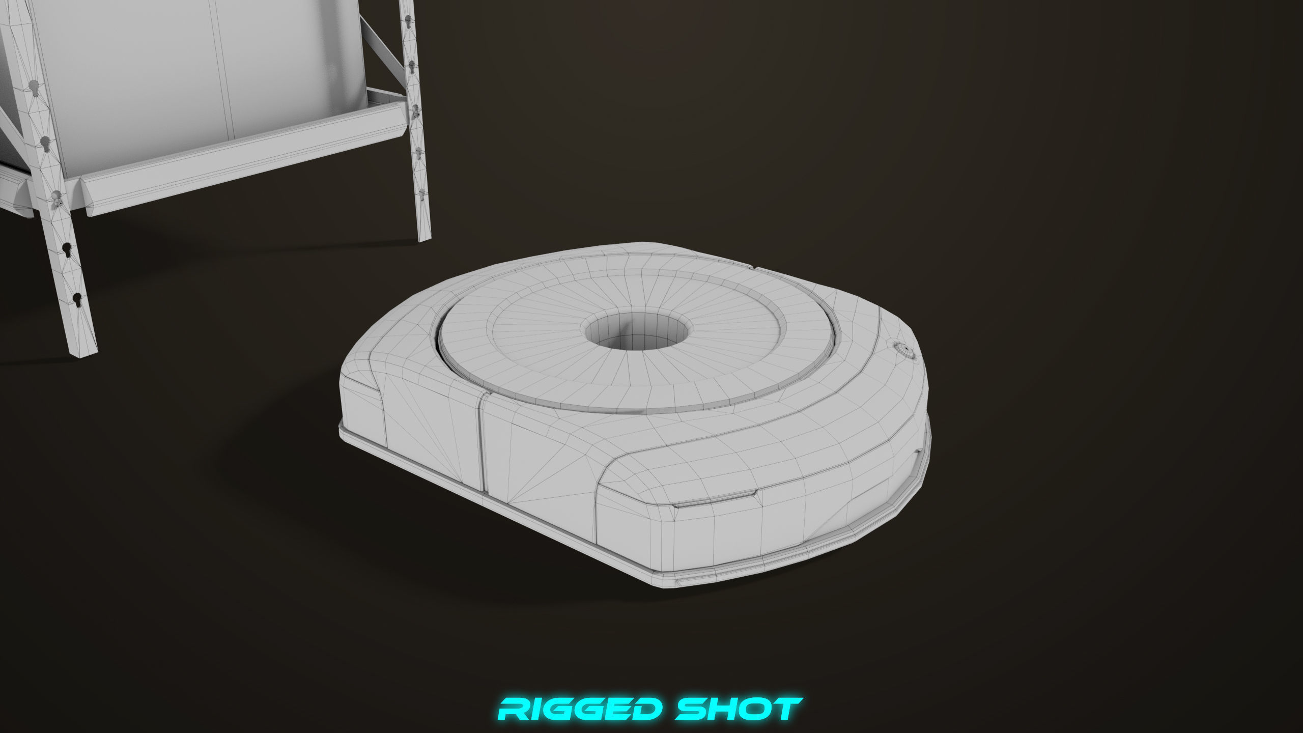 Warehouse Robot Generic All PBR Unity UE Textures Low-poly 3D model_35