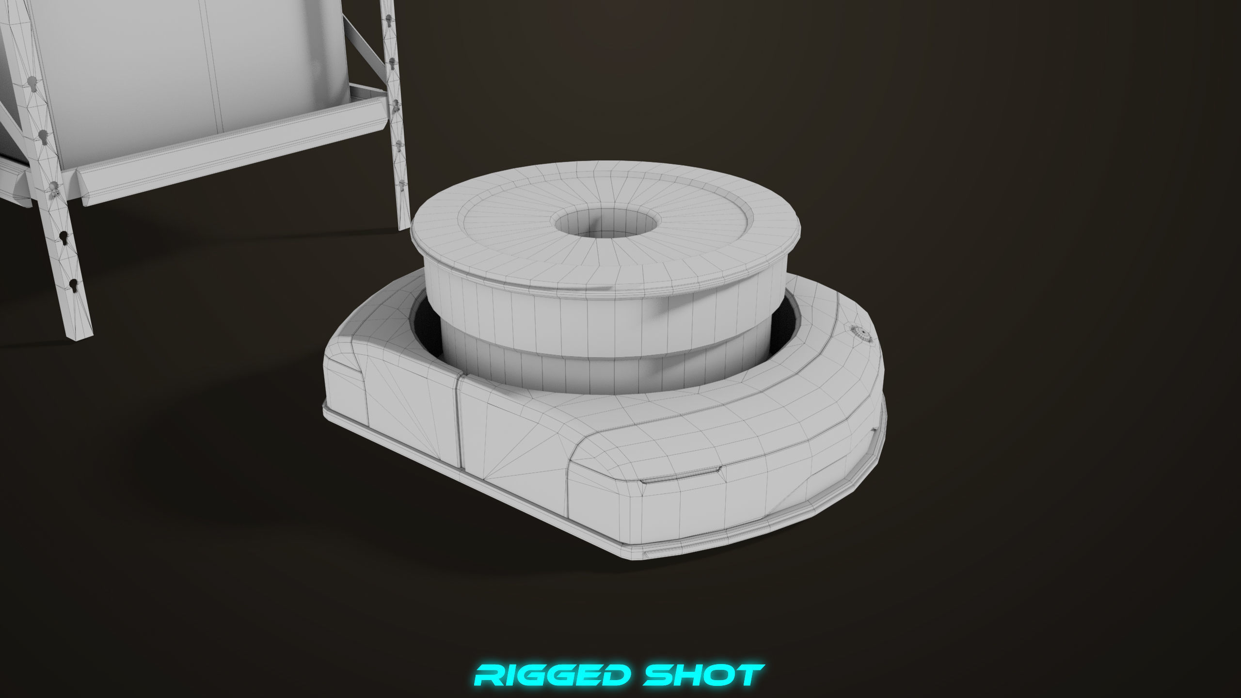 Warehouse Robot Generic All PBR Unity UE Textures Low-poly 3D model_36