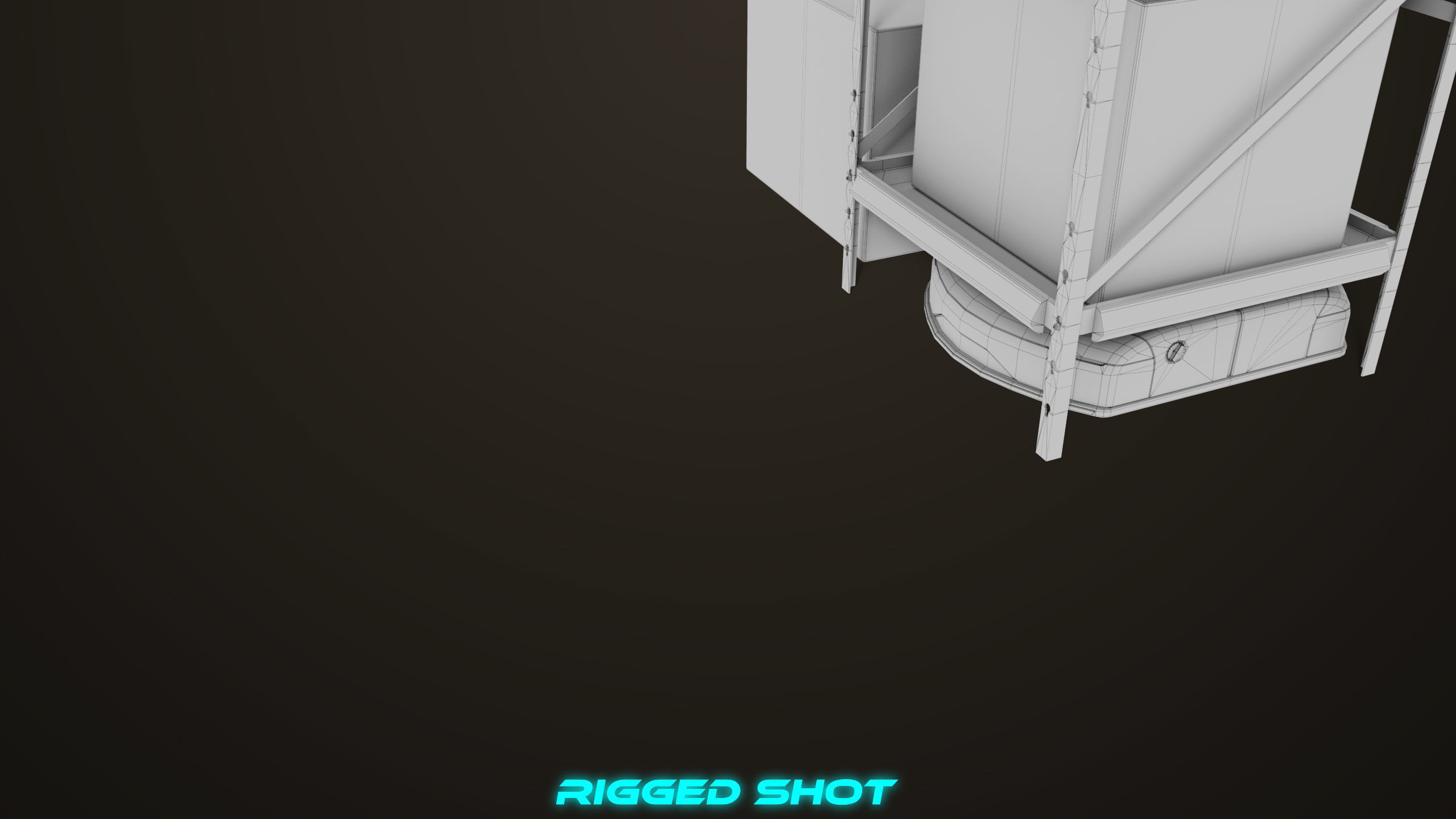 Warehouse Robot Generic All PBR Unity UE Textures Low-poly 3D model_43