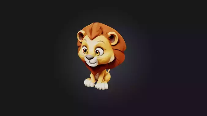 Cartoon Lion