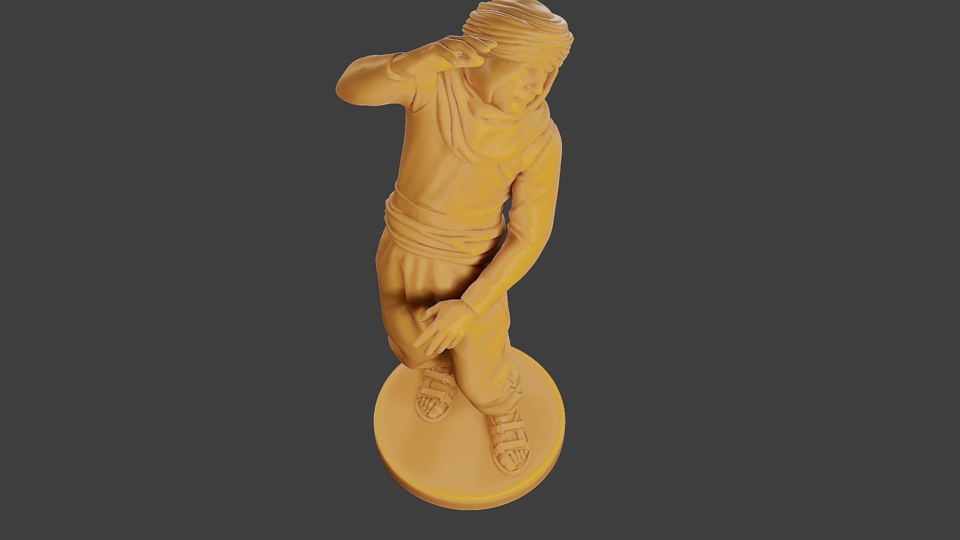 Conflict Scene Figurine Print ESFP1 004 3D print model_14