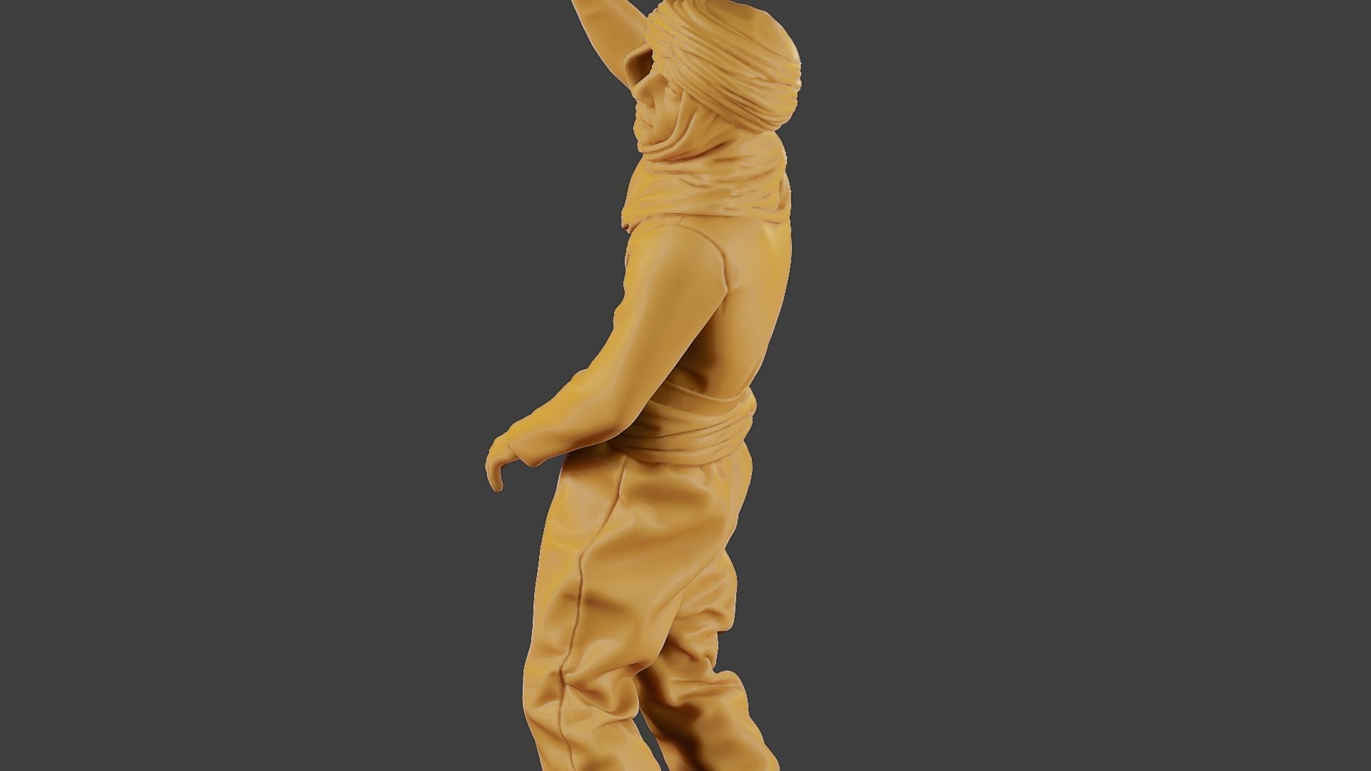 Conflict Scene Figurine Print ESFP1 004 3D print model_26