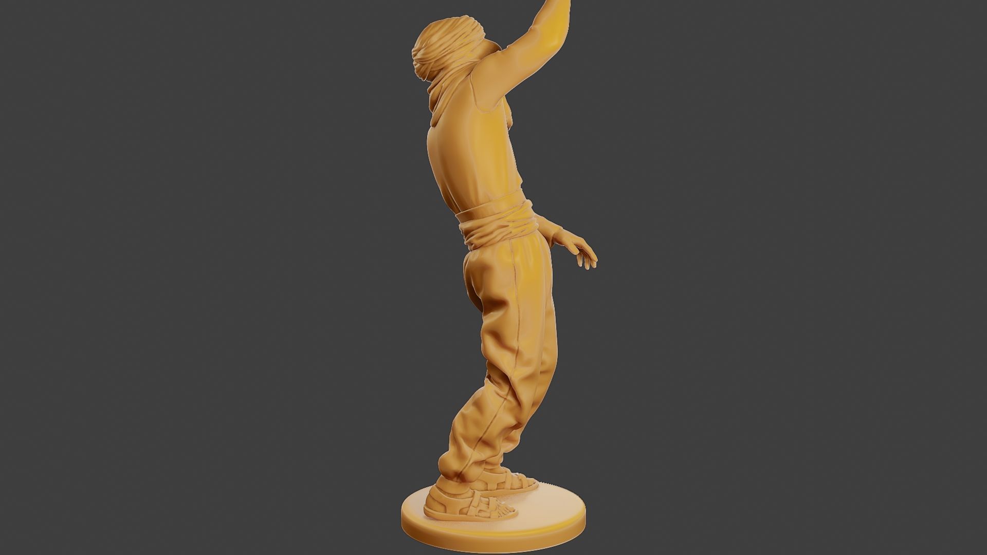 Conflict Scene Figurine Print ESFP1 004 3D print model_8