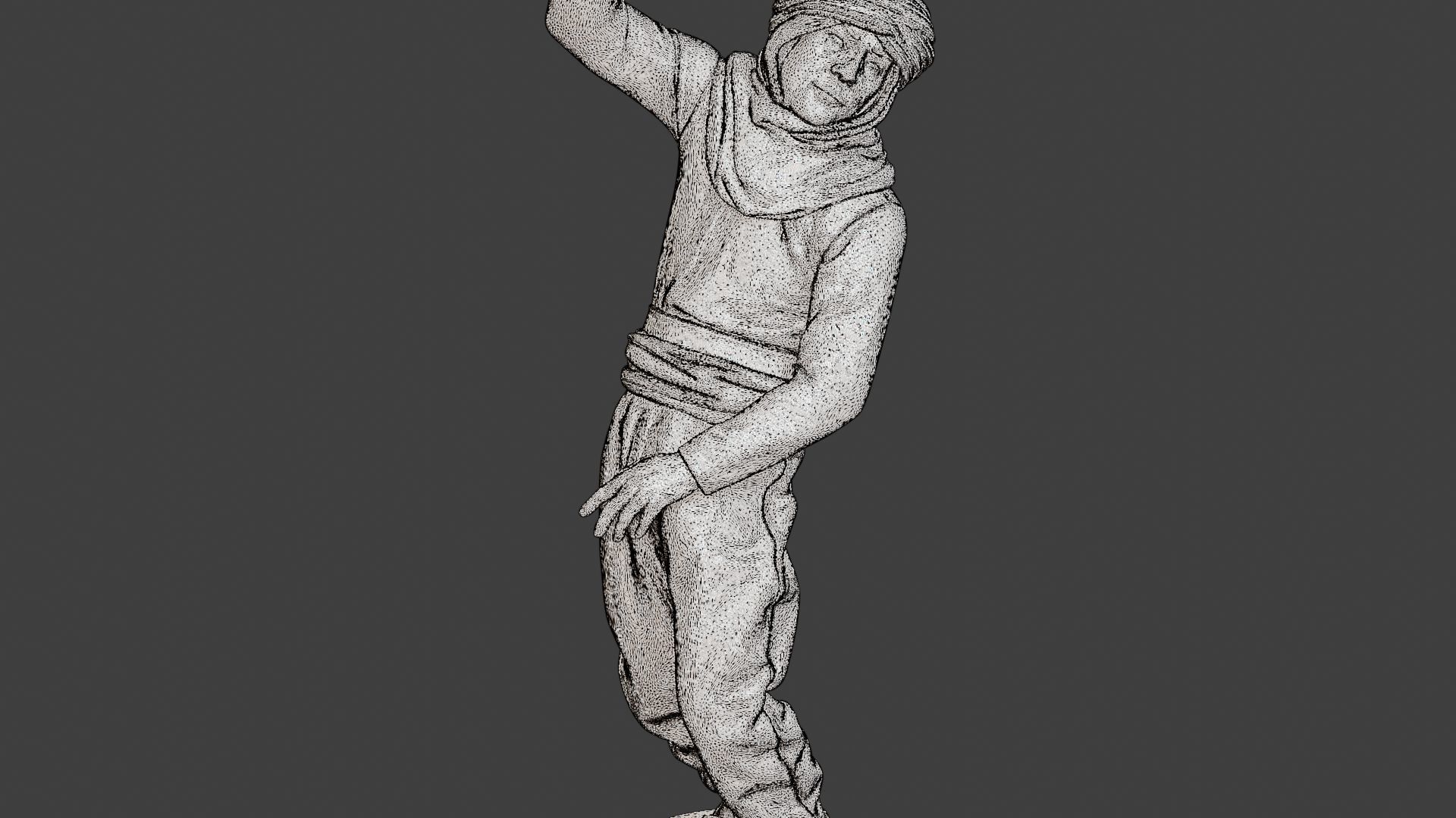 Conflict Scene Figurine Print ESFP1 004 3D print model_12