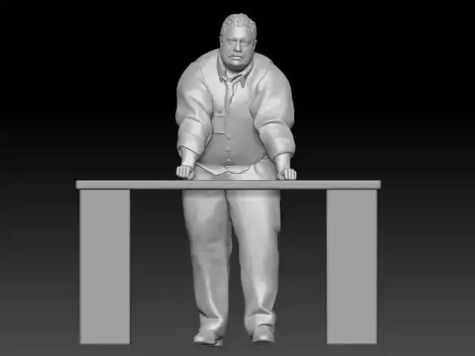 fbi captain 3D print model