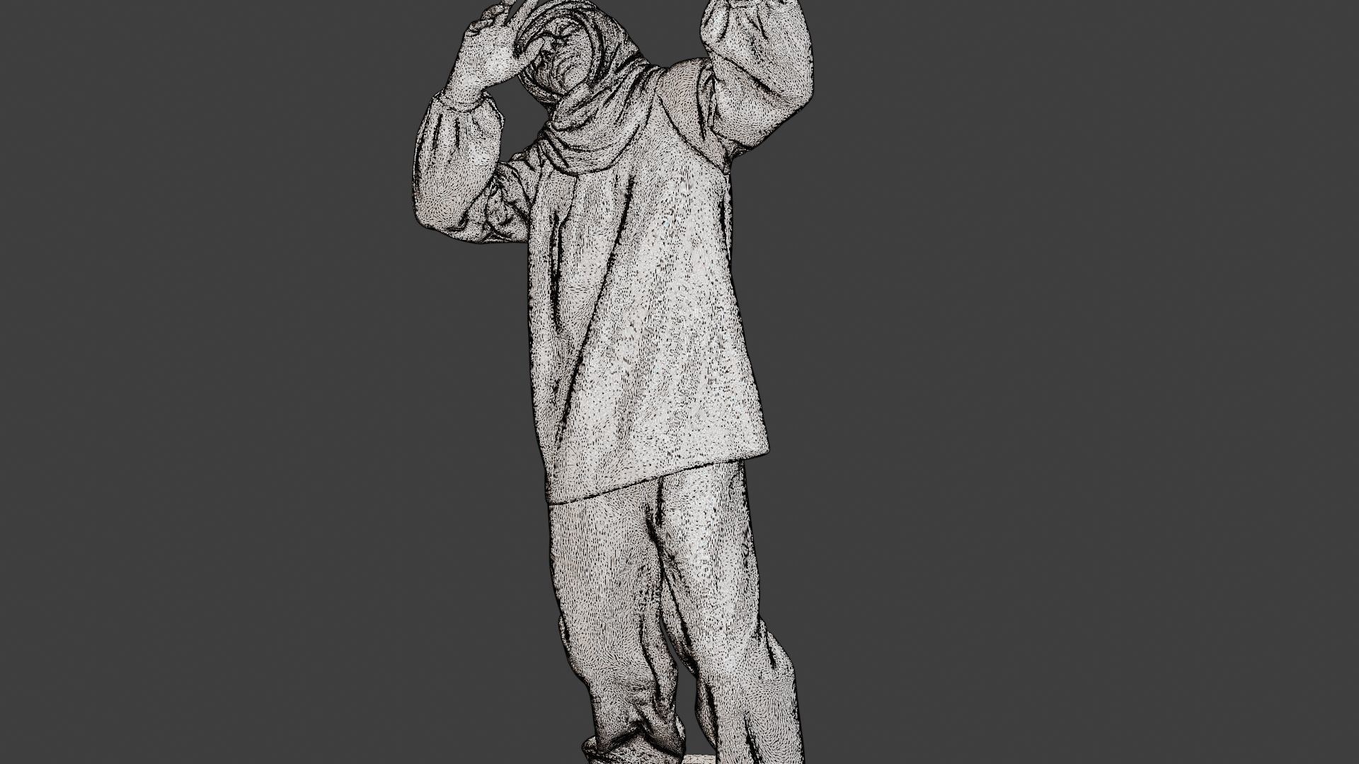 Conflict Scene Figurine Print ESFP1 005 3D print model_12