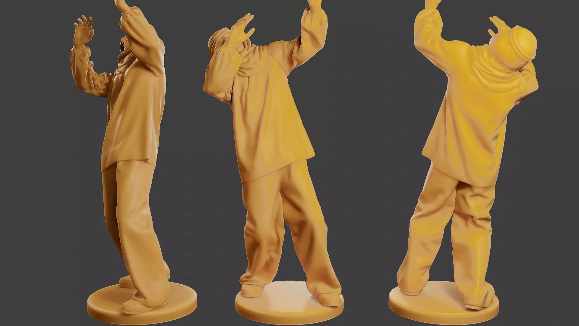 Conflict Scene Figurine Print ESFP1 005 3D print model_0