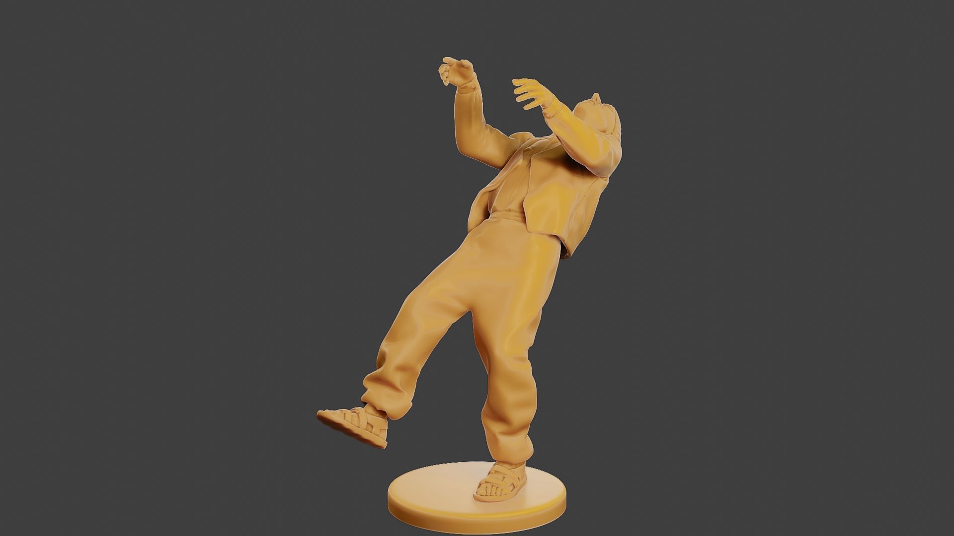 Conflict Scene Figurine Print ESFP1 006 3D print model_2