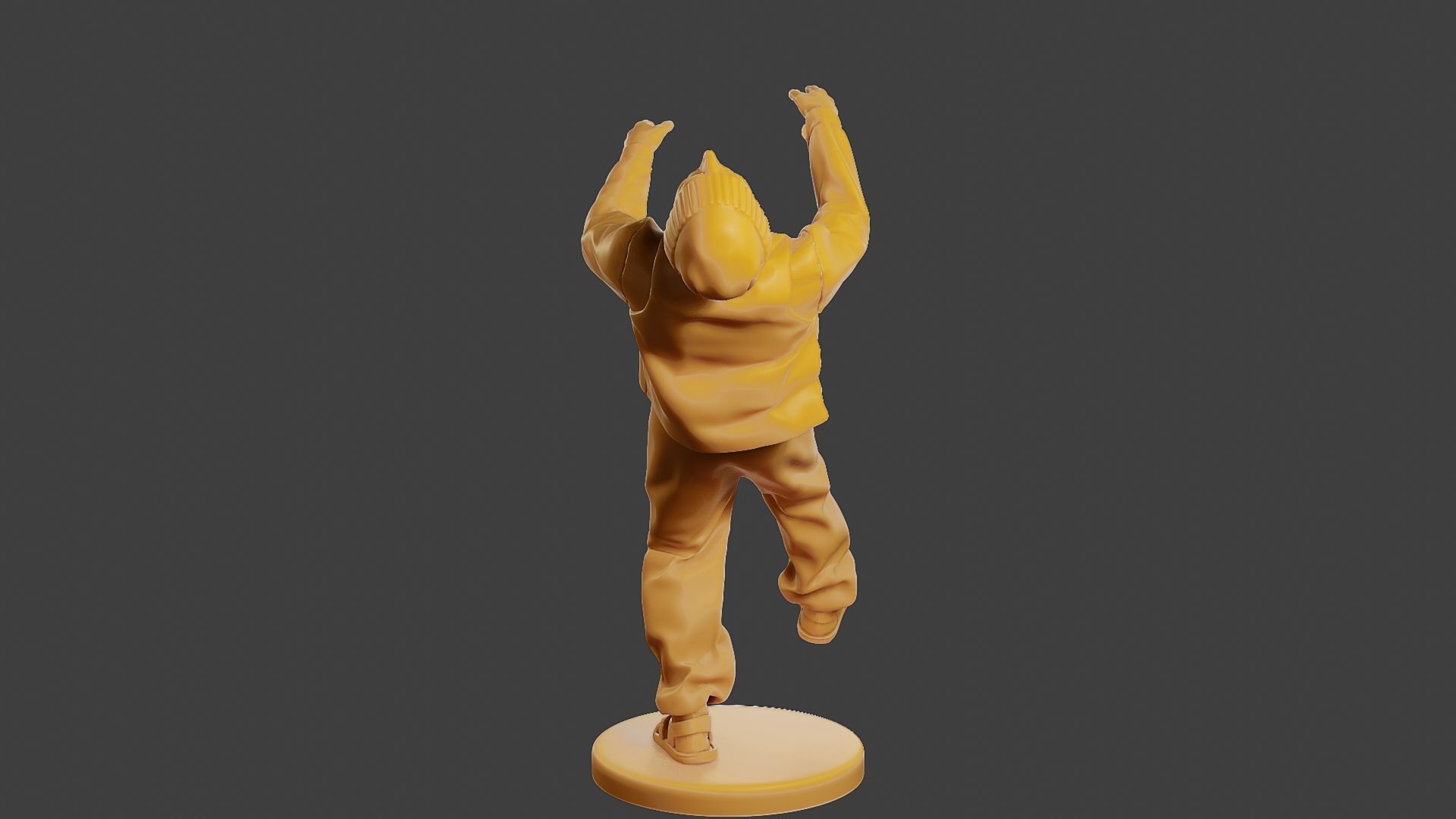 Conflict Scene Figurine Print ESFP1 006 3D print model_6