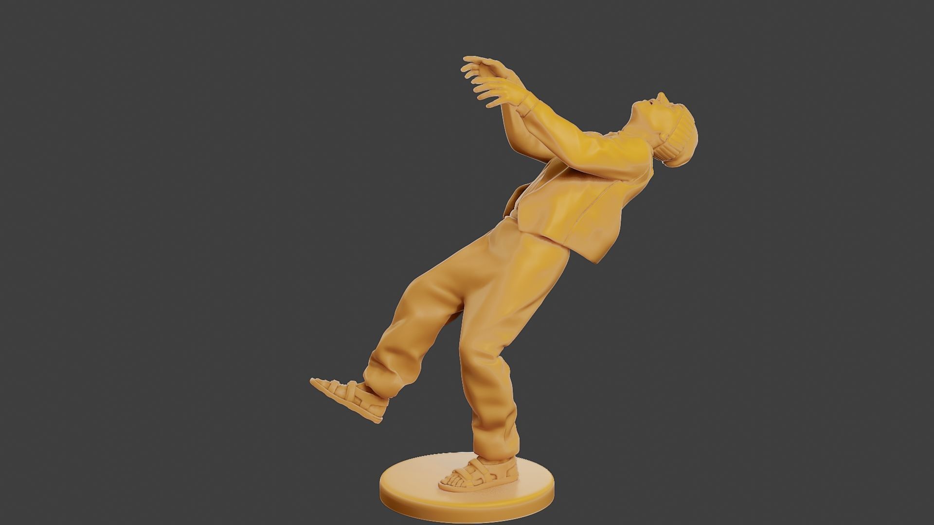 Conflict Scene Figurine Print ESFP1 006 3D print model_3