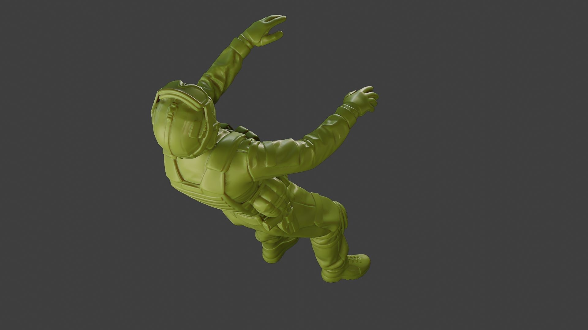 Conflict Scene Figurine Print ESFP1 007 3D print model_22