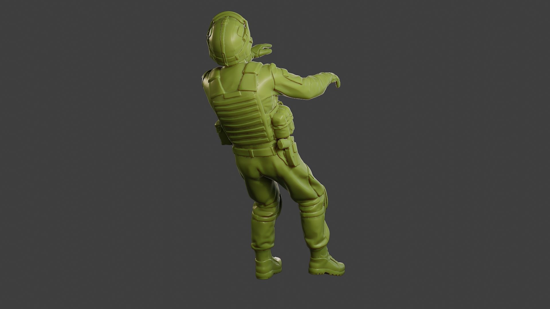 Conflict Scene Figurine Print ESFP1 007 3D print model_7