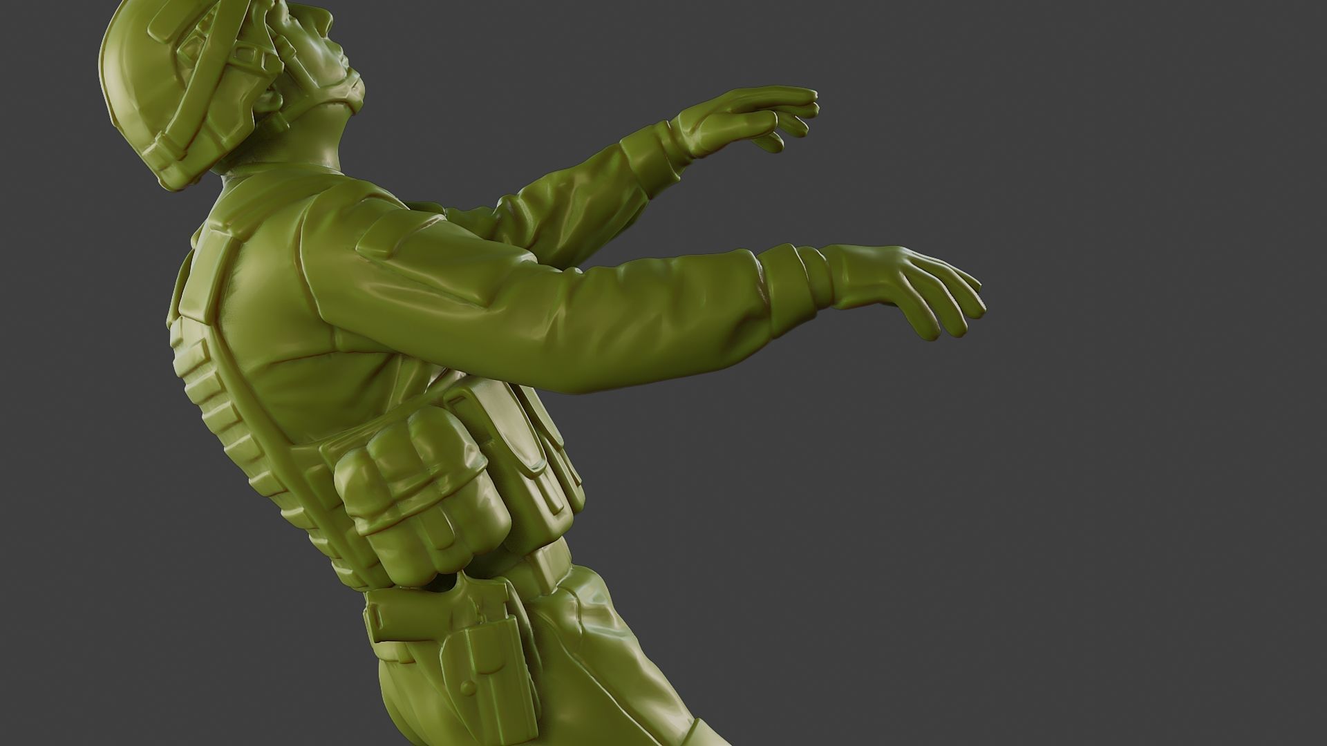 Conflict Scene Figurine Print ESFP1 007 3D print model_20