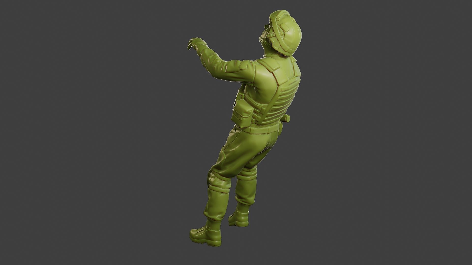 Conflict Scene Figurine Print ESFP1 007 3D print model_5