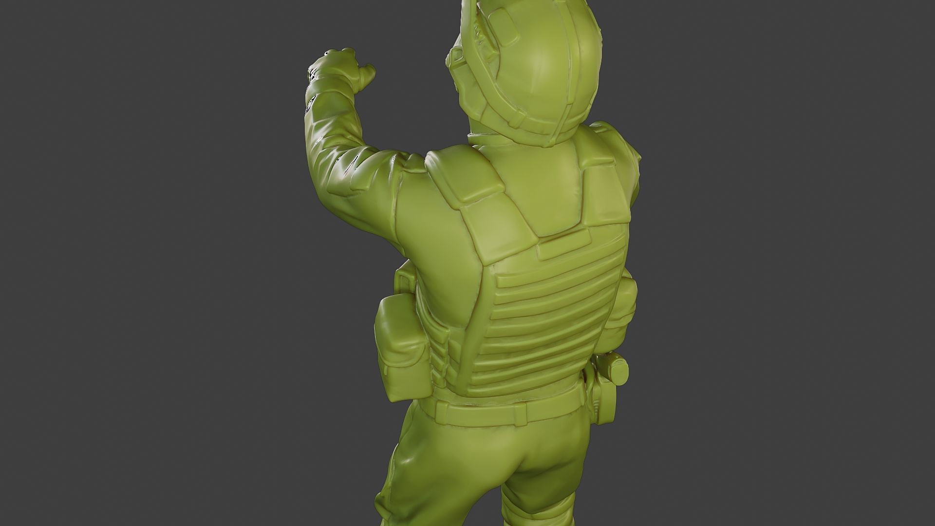 Conflict Scene Figurine Print ESFP1 007 3D print model_21