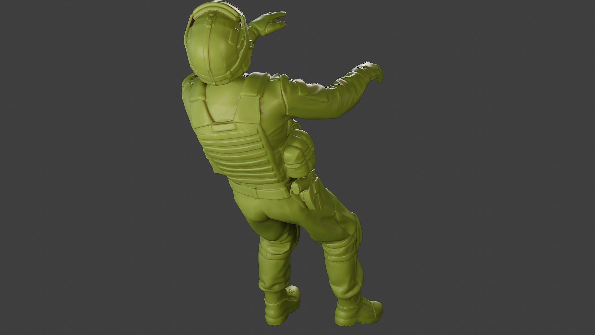 Conflict Scene Figurine Print ESFP1 007 3D print model_24