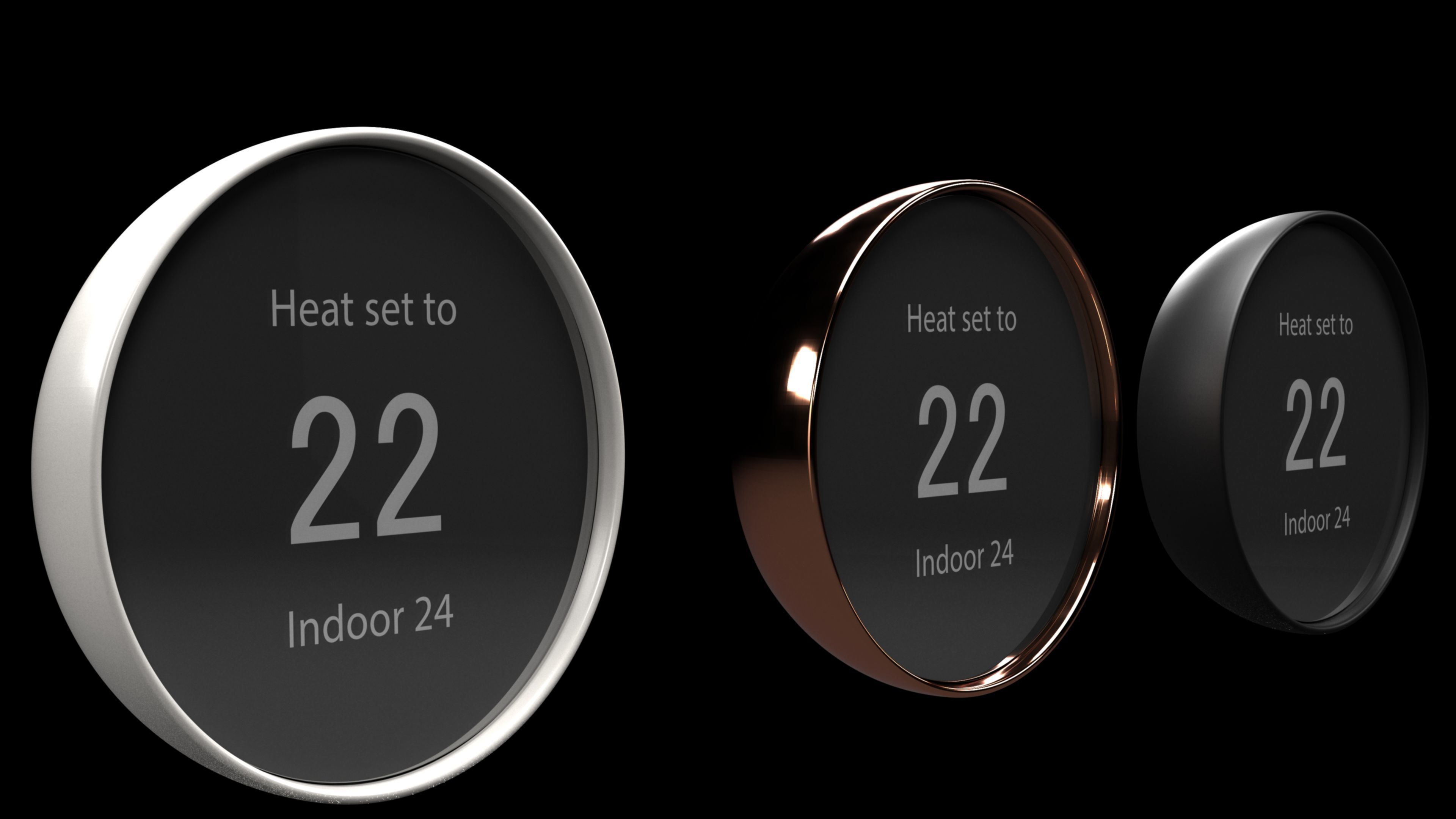 Nest Thermostat 2020 by Google 3D model_6