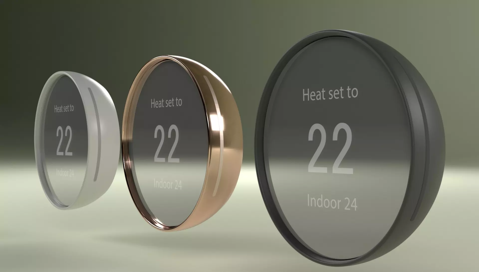 Nest Thermostat 2020 by Google 3D model_0