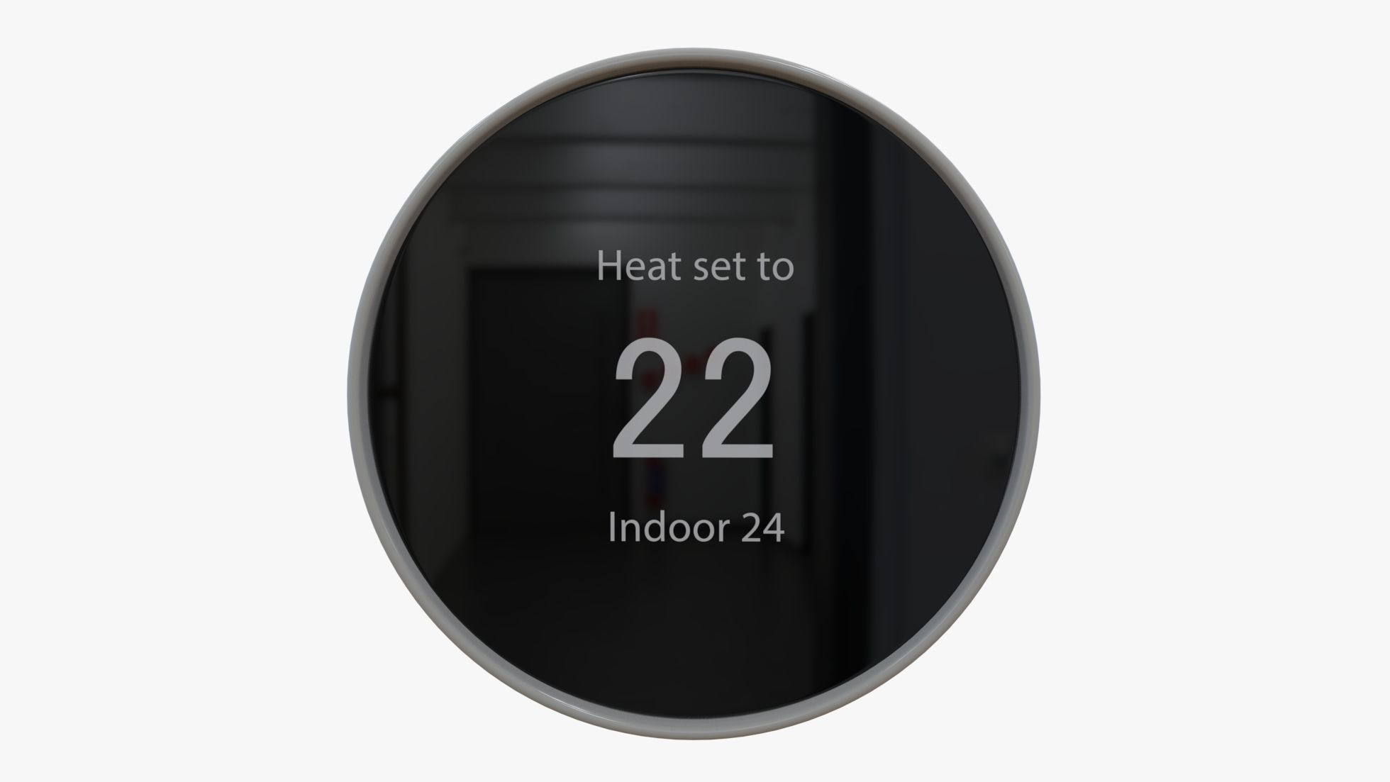 Nest Thermostat 2020 by Google 3D model_10