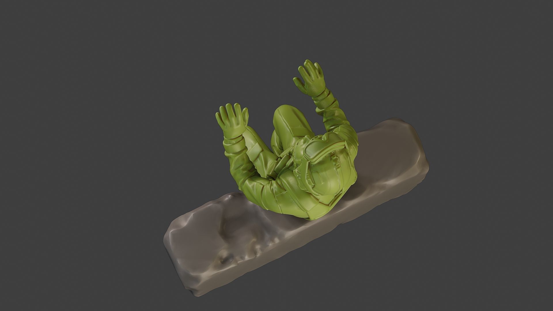 Conflict Scene Figurine Print ESFP1 008 3D print model_16