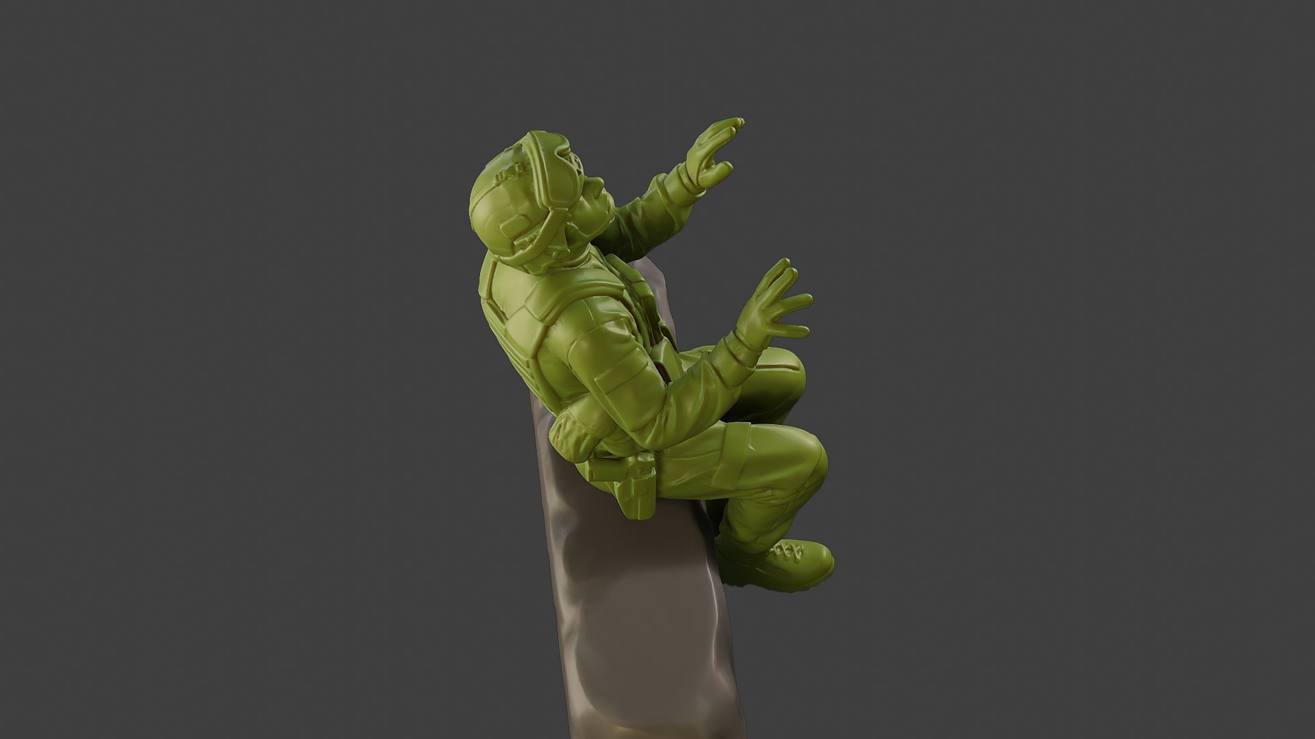 Conflict Scene Figurine Print ESFP1 008 3D print model_23