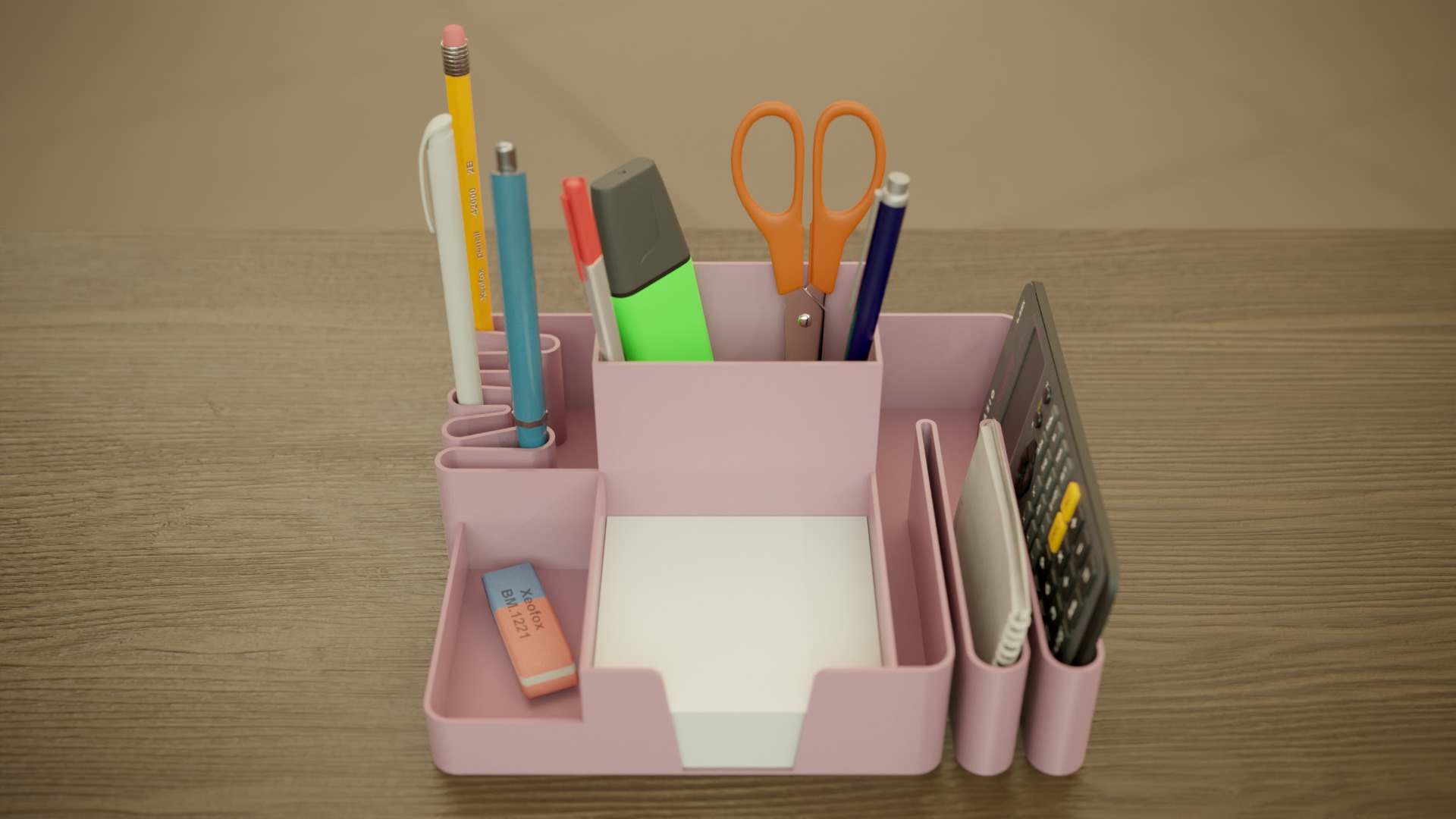 Desk Organizer Free 3D print model_1