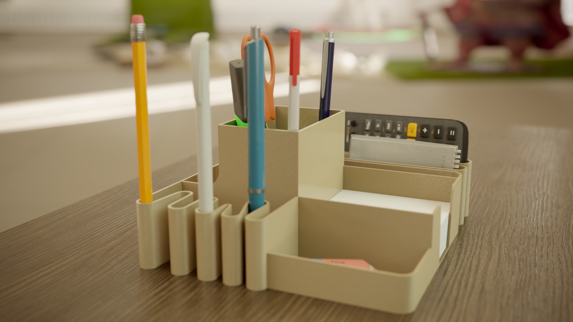 Desk Organizer Free 3D print model_2