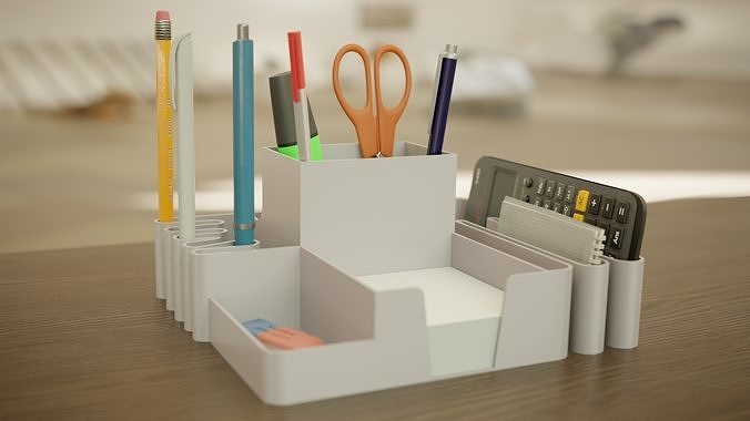 Desk Organizer Free 3D print model