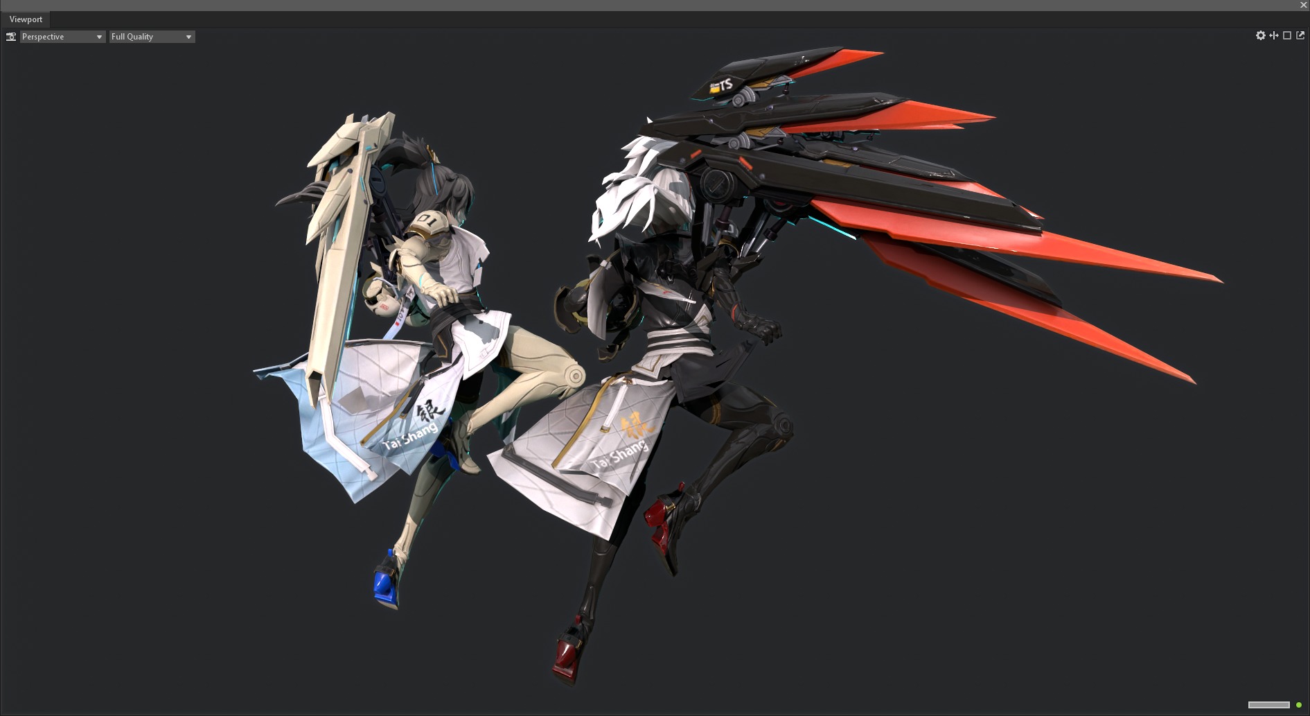 Twin brothers 3D model_12