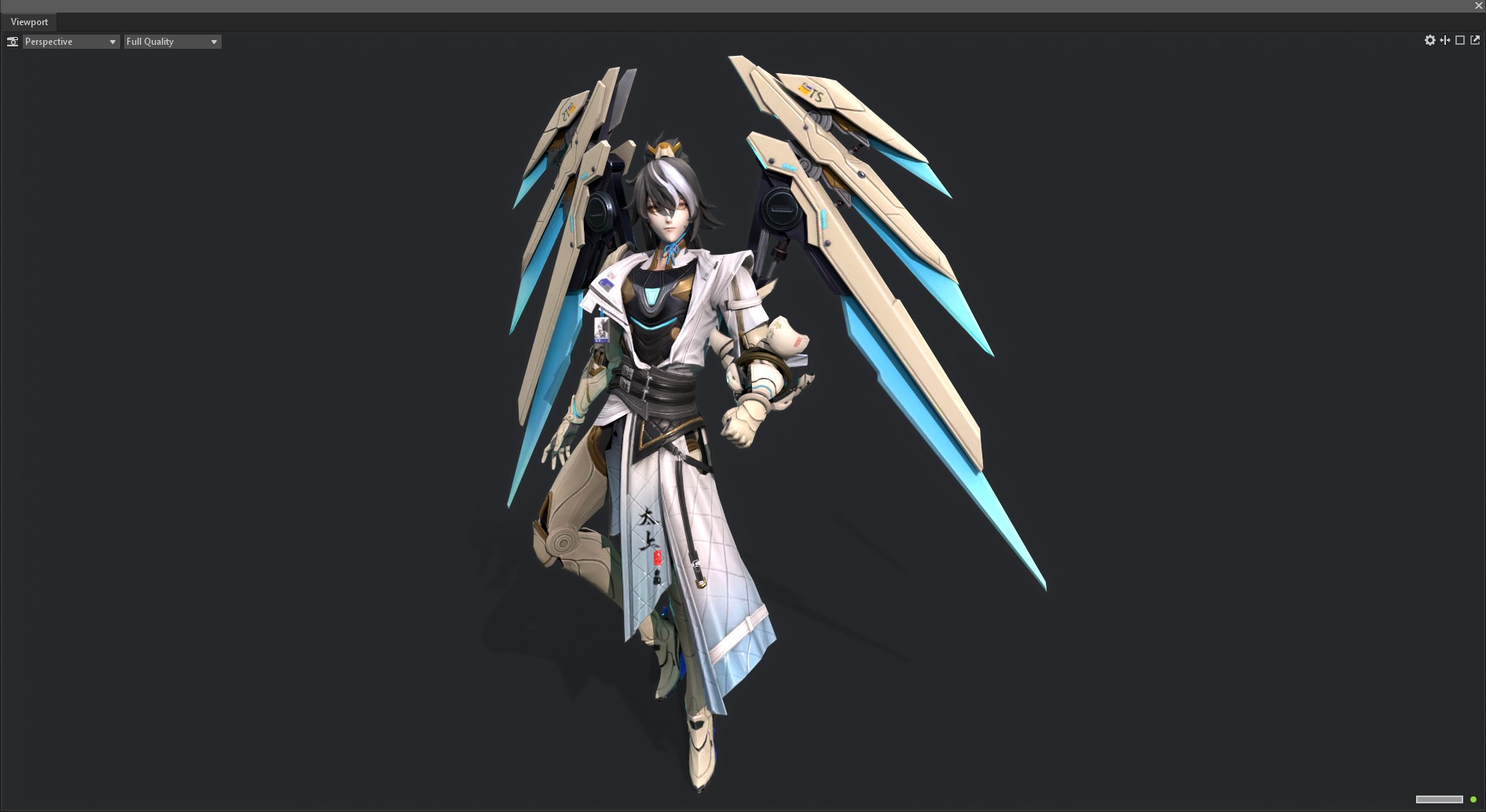 Twin brothers 3D model_20