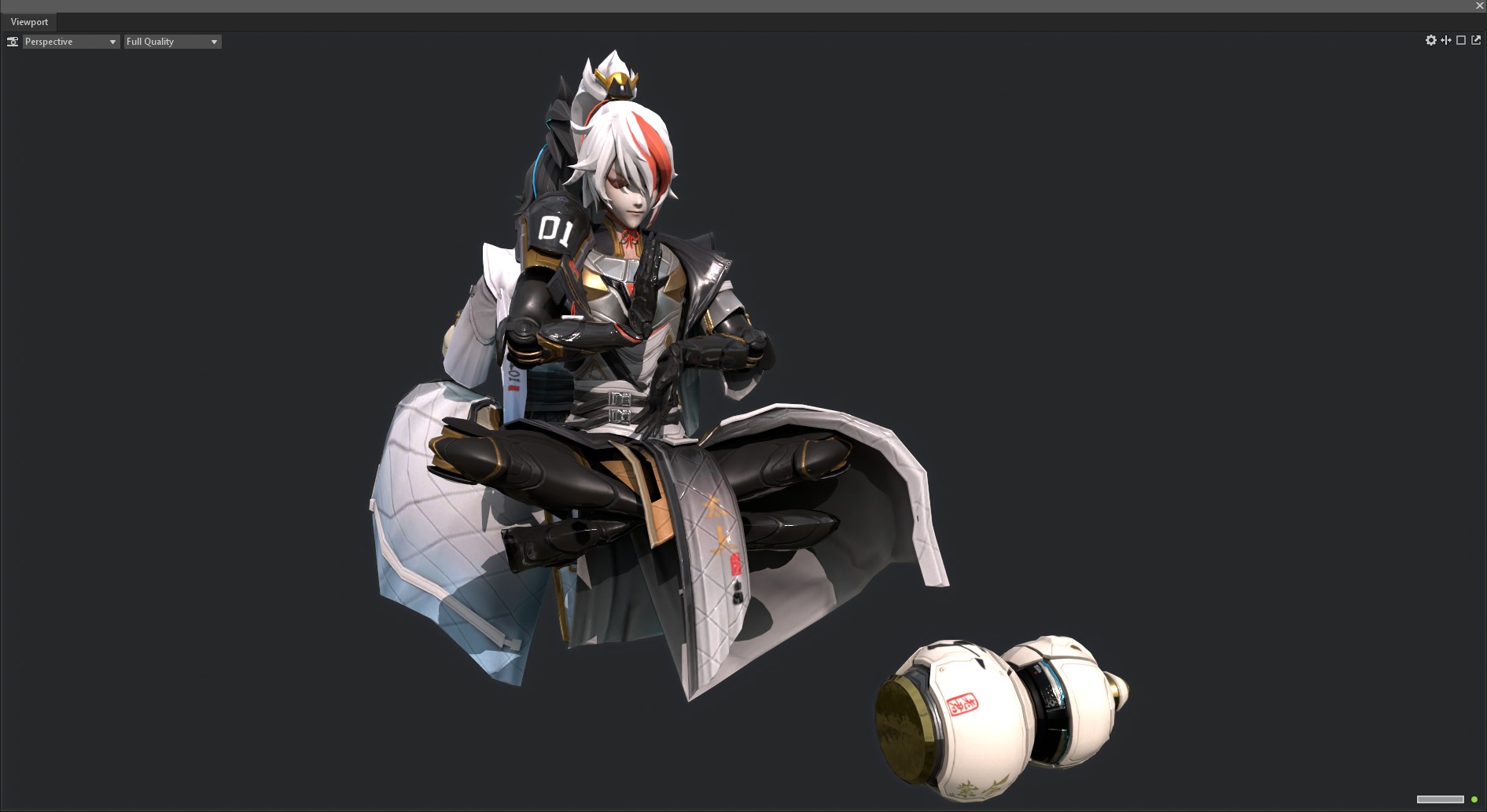 Twin brothers 3D model_19