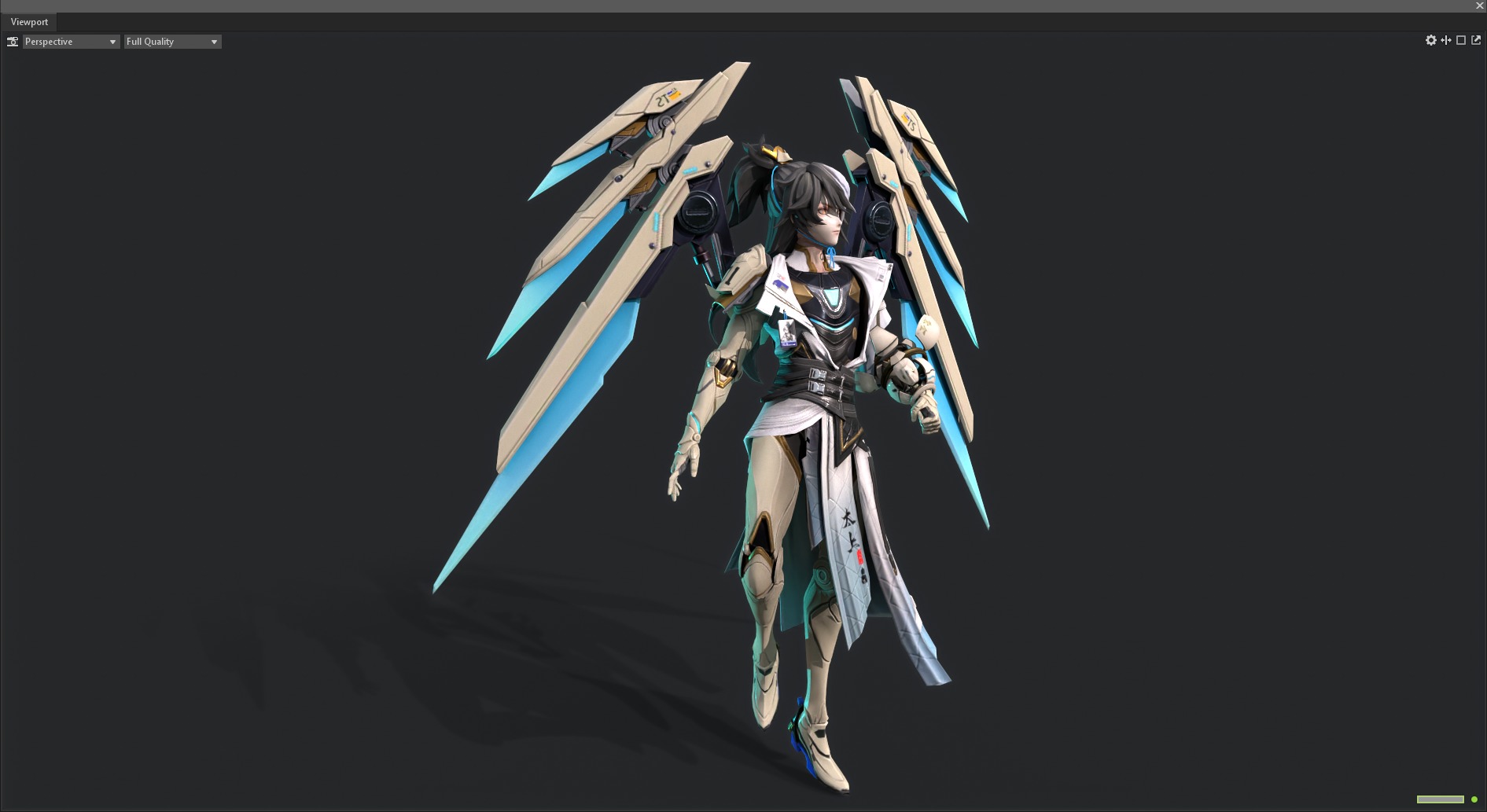 Twin brothers 3D model_22