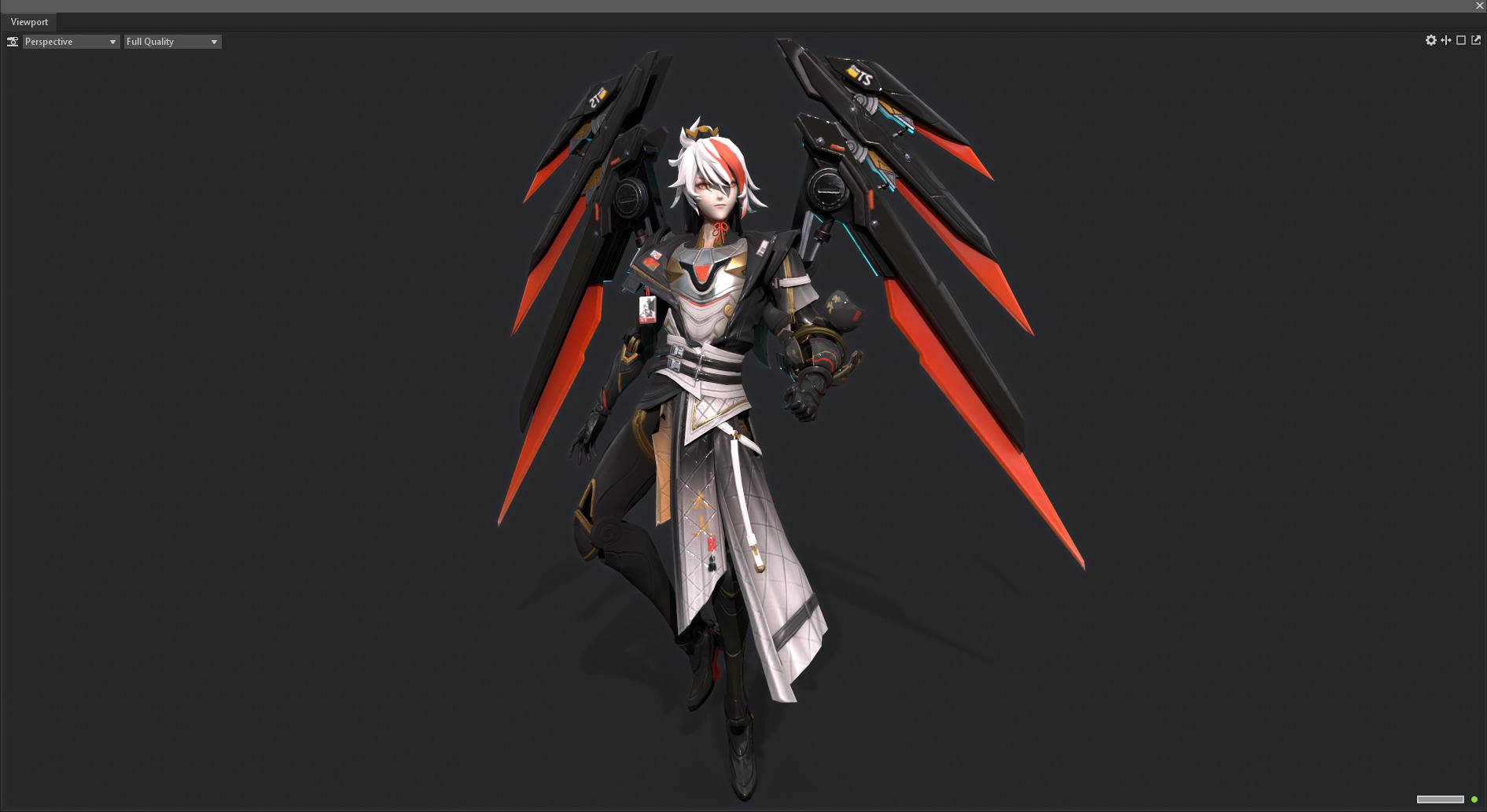 Twin brothers 3D model_23