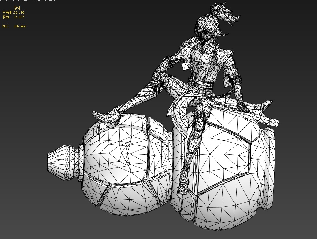 Twin brothers 3D model_7