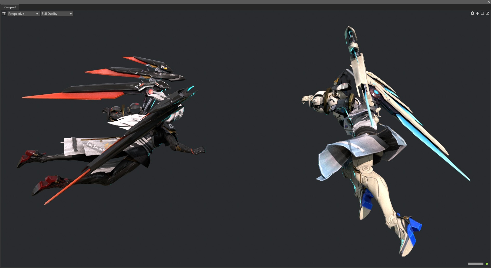 Twin brothers 3D model_17