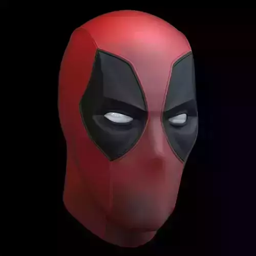 DeadPool Mask 3D Model Ready to Print